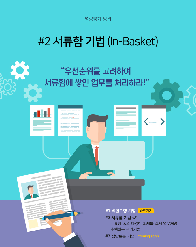 우선순위를 고려하여 서류함에 쌓인 업무를 처리하라