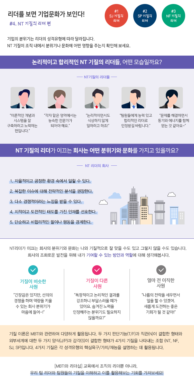 ���Ÿ, MBTI�� ������, ����, �����ȭ, ����, SJ, SP, NF, NT