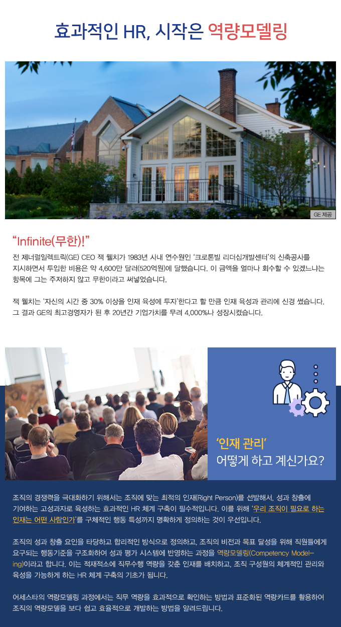 ¾î¼¼½ºÅ¸, ¿ª·®¸ðµ¨¸µ, Competency Modeling, HR ½Ã½ºÅÛ, ¿ª·®¸ðµ¨, ÀÎÀç ä¿ë, Ç¥ÁØÈ, ¿ª·®Ä«µå